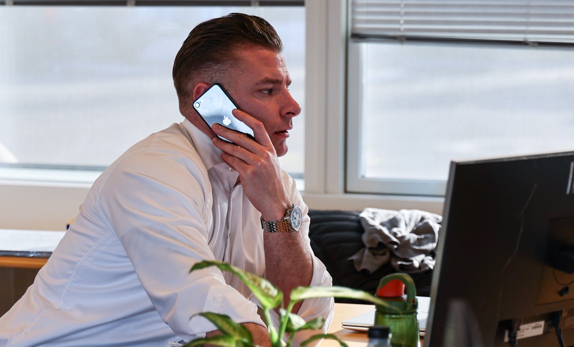 Nicolai Andersen er chef for Industrikontoret. Forsvarets Industrikontor arbejder for en klar og kvalificeret dialog med industrien.